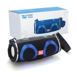 T&G SPEAKER PORTABLE TG-642 USB/TF CARD/FM RADIO BLACK T&G SPEAKER PORTABLE TG-642 USB/TF CARD/FM RADIO BLACK